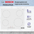 Варочная поверхность Bosch Serie 4 PKE612FA2E белый