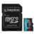 Kingston SDCG3 / 128GB Canvas Go Plus UHS-I U3 A2 + ADP micro SDXC 128Gb  (170 / 90 MB / s)