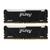Модуль памяти DIMM 16Gb 2х8Gb DDR4 PC25600 3200MHz Kingston Fury Beast RGB Black  (KF432C16BB2AK2 / 16)