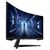 Монитор 34" SAMSUNG C34G55TWWI Odyssey G5 Black  (VA,  3440x1440,  HDMI+DP,  4 ms,  178° / 178°,  250 cd / m,  2500:1,  165Hz,  Curved)