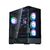 корпус ZALMAN P40 Prism Plus,  ATX,  BLACK,  WINDOW,  3xCombo  (3.5'' or 2.5"),  1xUSB TYPE-C,  2xUSB3.0,  SIDE 3x120mm ARGB,  REAR 1x120mm ARGB