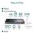 TP-Link TL-SG1218MP 18-port gigabit Unmanaged switch with 16 PoE+ ports,  18 10 / 100 / 1000Mbps RJ-45 port,  2 combo SFP ports 250W