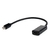 Cablexpert Переходник miniDisplayPort - HDMI,  20M / 19F,  кабель 15см,  черный,  пакет  (A-mDPM-HDMIF-02)
