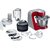 Bosch MUM58720 Кухонный комбайн 1000Вт красный / серебристый