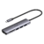 USB-концентратор Netac Hub WF14,  Type-C to USB3.0*3+HDMI+mSD / SD 2.0  (repl. NT08WF14-30GR)