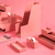 Лоток вертикальный Deli ENS022PINK Nusign для бумаг A4 розовый пластик