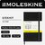 Блокнот Moleskine CLASSIC MM712 Pocket 90x140мм 192стр. клетка твердая обложка фиксирующая резинка черный