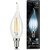 GAUSS 104801211 Светодиодная лампа LED Filament Свеча на ветру E14 11W 750lm 4100K 1 / 10 / 50