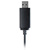 Наушники с микрофоном A4Tech HU-11 черный 2м накладные USB оголовье  (HU-11 / USB / BLACK)