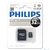Флеш карта microSD 32GB PHILIPS microSDHC Class 10  (SD адаптер)