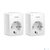 TP-Link Tapo P100 (2-pack) Mini Smart 2.4 GHz Wi-Fi Socket,  2 units,  220-240 V,  Max Load 10 A,  Bluetooth 4.2  (onboarding only)