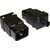 Вилка Lanmaster IEC 60320 C20 16A 250V разборная черная