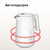 Чайник электрический Red Solution RK-M112D 1.5л. 2200Вт белый корпус: металл / пластик