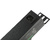 ITK PDU 6 розеток DIN49440  (нем. cтанд.),  с автоматом на 10А, 1U,  без шнура,  вх. IEC320 C14,  алюминиевый профиль,  черный