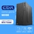 CBR PCC-MATX-MX08-WPSU Корпус mATX Minitower MX08,  без БП,  2*USB 2.0,  HD Audio+Mic,  Black