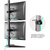 ONKRON D208FS Кронштейн для 2-х мониторов 13-32" макс. 100*100,  подставка,  наклон 45? макс.,  поворот 180?,  нагрузка 2x8кг,  вертикальное размещение