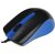 Мышь Oklick 225M черный / синий оптическая  (1200dpi) USB  (2but)