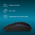 Мышь Оклик 100M черный оптическая  (1600dpi) USB для ноутбука  (4but)