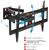 Кронштейн для телевизора Arm Media PT-16 NEW черный 22"-65" макс.40кг настенный поворотно-выдвижной и наклонный