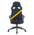Кресло игровое Бюрократ ZOMBIE DRIVER черный / желтый искусственная кожа с подголов. крестовина пластик