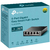TP-Link TL-SG105MPE,  Коммутатор Easy Smart с 5 гигабитными портами  (4 порта PoE+),  802.3af / at,  бюджет PoE — 120 Вт,  стальной корпус