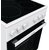 Плита Электрическая Gorenje GEC5A12WG-B белый стеклокерамика  (без крышки)