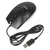 A4 OP-550NU V-Track Padless OP-550NU черный  (1000dpi) USB 2