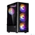 ZALMAN N4 Rev.1,  ATX,  BLACK,  WINDOW,  2x3.5",  2x2.5",  2xUSB2.0,  1xUSB3.0,  FRONT 3x140mm RGB,  REAR 1x120mm RGB,  TOP 2x120mm RGB