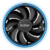 PCCooler E126MB S775 / 115X / AM2 / 2+ / AM3 / 3+ / AM4 / FM1 / FM2 / 2+ TDP 95W,  вент-р 120мм с PWM,  Blue LED FAN,  1000-1800RPM,  26.5dBa Retail Color Box