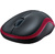 Logitech M185 Red,  оптическая,  1000dpi,  2.4GHz,  USB-ресивер Logitech Unifying®