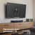 Кронштейн ONKRON /  32-55'' макс 400*400 наклон 12? от стены: 35-145мм,  макс вес 36, 4кг,  встр уровень