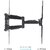 Kromax ATLANTIS-45 Кронштейн для телевизора серый 22"-65" макс.45кг настенный поворот и наклон
