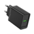 Vention FABB0-EU Сетевое зарядное устройство на 1 порт USB A QC 3.0 2.4A,  Черный