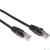 Патч-корд U / UTP,  CAT 5e,  RJ45-RJ45,  26AWG,  ZH нг (А)-HF,  черный,  1, 5м  REXANT