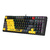 Клавиатура A4Tech Bloody S98 механическая желтый / серый USB for gamer LED  (SPORTS LIME)