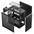 Deepcool MACUBE 110 BK без БП,  боковое окно  (закаленное стекло),  черный,  mATX