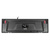 Клавиатура A4 B3370R черный USB Multimedia Gamer LED  (подставка для запястий)