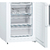 Отдельно стоящий холодильник с нижней морозильной камерой,  203х60х60 см,  Серия 4,  400 л,  A++,  No Frost,  белый