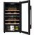 Винный шкаф Maunfeld MFWC-85D28 2-хкамерн. черный глянц.