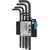 WERA  (WE-024244) 967 L / 9 TORX® HF Набор Г-образных ключей с фиксирующей функцией,  BlackLaser,  9 предметов