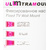 Кронштейн для телевизора Ultramounts UM 814F черный 37"-70" макс.35кг настенный фиксированный