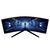 Монитор 34" SAMSUNG C34G55TWWI Odyssey G5 Black  (VA,  3440x1440,  HDMI+DP,  4 ms,  178° / 178°,  250 cd / m,  2500:1,  165Hz,  Curved)