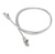 Кабель Patch cord Lanmaster TWT-45-45-1.0 / S6-GY 1м FTP Cat 6 Grey