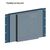 FPM-3151G-RMKE   Брекет  (скоба) для монтажа мониторов FPM-3151G в 19" стойку. Advantech