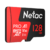 Флеш-накопитель NeTac Карта памяти Netac MicroSD card P500 Extreme Pro 128GB,  retail version w / SD adapter