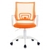 Кресло Бюрократ CH-W695NLT оранжевый TW-38-3 TW-96-1 сетка / ткань крестовина пластик пластик белый  (1483035)