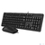Клавиатура + мышь A4Tech KK-3330 клав:черный мышь:черный USB [1530249]