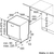 Serie 6,  Встраиваемая посудомоечная машина 60см.,  SilencePlus; Класс A-A-A; загрузка на 14 комплектов посуды,  сенсорное управление,  8 программ,  59.8x55x81.5-87.5 см, сушка: с открыванием дверцы / с теплообменником,  индикация на полу: проекция дисплея