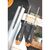 Набор отверток "Home Series Gray" Deli HT1002C 2шт SL5x100+PH1x100,  эксклюзивный дизайн,  рукоятка из высококачественного софттач пластика