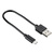 Кабель Digma MICROUSB-0.15M-BLK USB  (m)-micro USB  (m) 0.15м черный